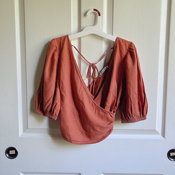 abercrombie & fitch smocked waist blouse - Picture 3 of 11